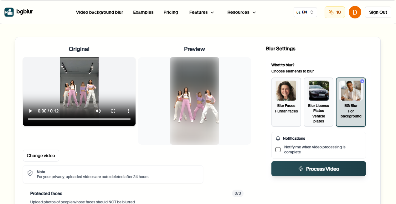 BGBlur TikTok Video Editor