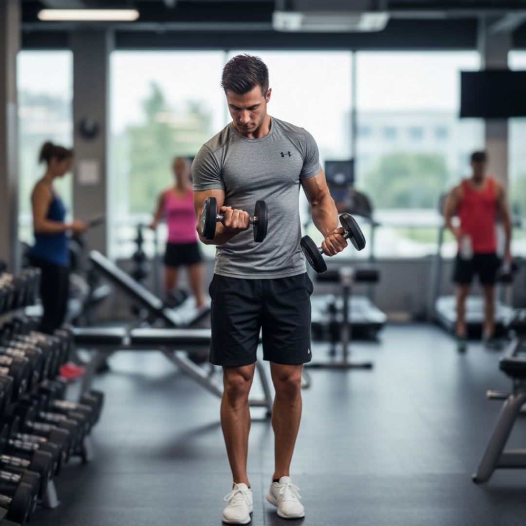 Turn Distracting Gym Backgrounds into a Smooth Blur