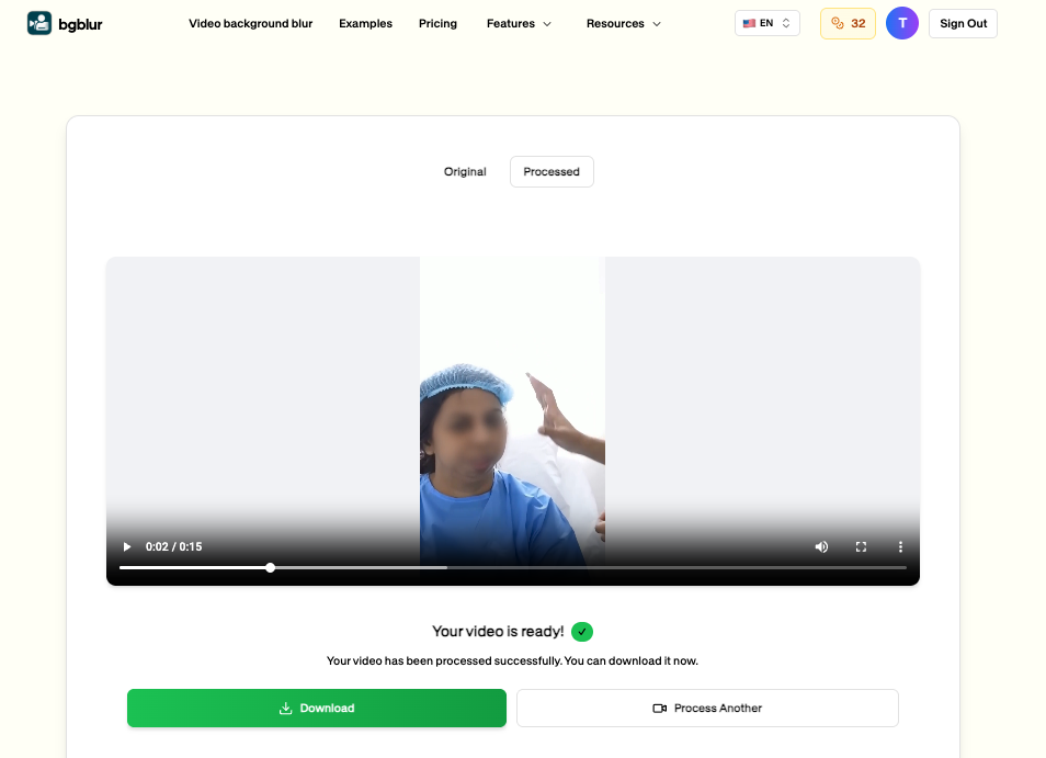 Preview Privacy-Protected Surgery Video